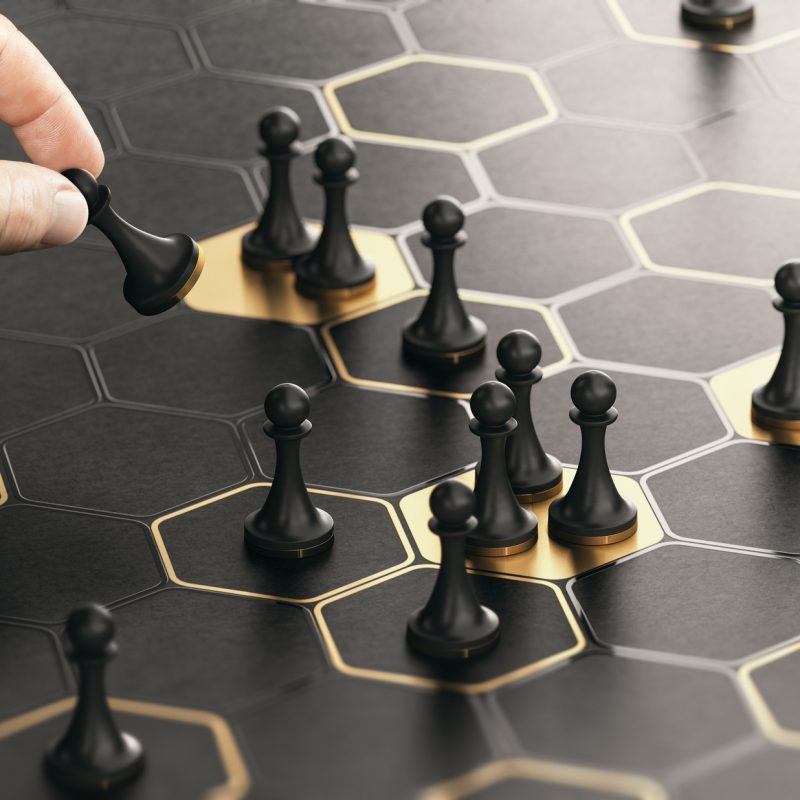 Repositioning strategy or market positioning.